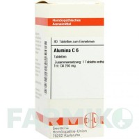 АЛЮМИНА (ALUMINA) C 6 таблетки 80 шт - Гомеопатия DHU