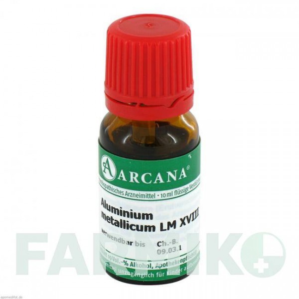 АЛЮМИНИУМ МЕТАЛЛИКУМ (ALUMINIUM METALLICUM) LM 18 раствор 10 мл - Гомеопатия ARCANA DR.SEWERIN