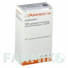 АЛЬВЕСКО (ALVESCO) 160 мкг 120 доз аэрозоль 1 шт - Циклесонид DOCPHARM
