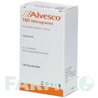 АЛЬВЕСКО (ALVESCO) 160 мкг 120 доз аерозоль 1 шт - Циклесонід ZENTIVA