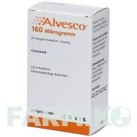 АЛЬВЕСКО (ALVESCO) 160 мкг 60 доз аерозоль 1 шт - Циклесонід ABACUS MEDICINE