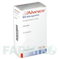 АЛЬВЕСКО (ALVESCO) 80 мкг 120 доз аэрозоль 1 шт - Циклесонид ZENTIVA
