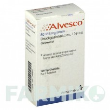 АЛЬВЕСКО (ALVESCO) 80 мкг 2 х 60 доз аэрозоль 2 шт - Циклесонид KOHLPHARMA