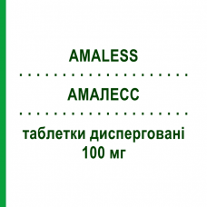 АМАЛЕСС (AMALESS) 100 мг таблетки диспергируемые 56 шт - Ламотриджин AUROBINDO PHARMA