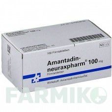 АМАНТАДИН (AMANTADIN) 100 мг таблетки 100 шт - Амантадин NEURAXPHARM