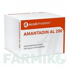 АМАНТАДИН (AMANTADIN) 200 таблетки 100 шт - Амантадин ALIUD PHARMA