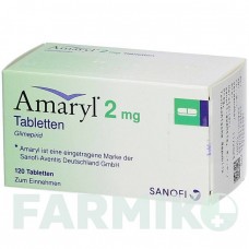 АМАРИЛ (AMARYL) 2 мг таблетки 120 шт - Глимепирид KOHLPHARMA