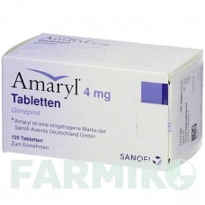 АМАРИЛ (AMARYL) 4 мг таблетки 120 шт - Глимепирид KOHLPHARMA