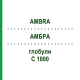 АМБРА (AMBRA) C 1000 глобули 1,5 г - Гомеопатія GUDJONS