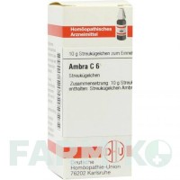АМБРА (AMBRA) C 6 глобули 10 г - Гомеопатія DHU