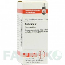 АМБРА (AMBRA) C 6 глобули 10 г - Гомеопатия DHU