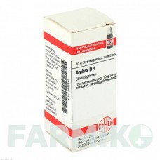 АМБРА (AMBRA) D 4 глобули 10 г - Гомеопатия DHU