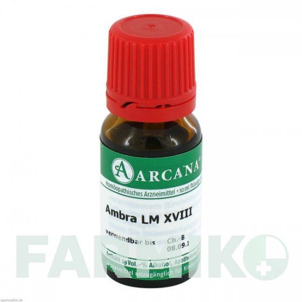 АМБРА (AMBRA) LM 18 раствор 10 мл - Гомеопатия ARCANA DR.SEWERIN