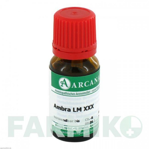 АМБРА (AMBRA) LM 30 раствор 10 мл - Гомеопатия ARCANA DR.SEWERIN