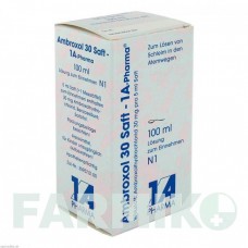АМБРОКСОЛ (AMBROXOL) 30 раствор 100 мл - Амброксол 1 A PHARMA