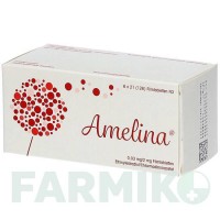АМЕЛИНА (AMELINA) 0,03 мг/2 мг таблетки 21 шт - Хлормадинон, Этинилэстрадиол BIOMO PHARMA