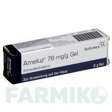АМЕЛУЗ (AMELUZ) 78 мг/г гель 2 г - Аминолевулиновая кислота BIOFRONTERA PHARMA
