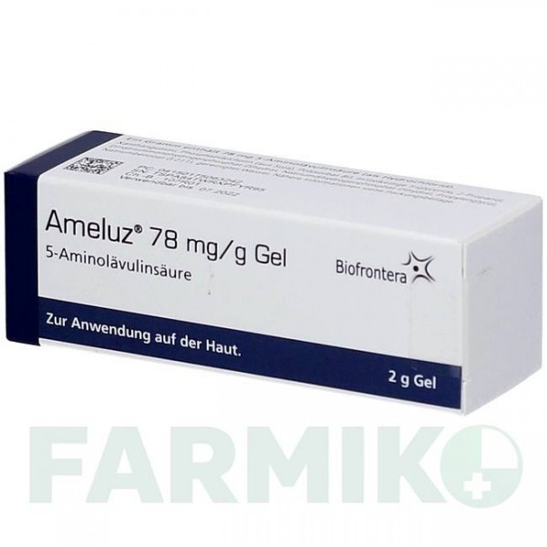 АМЕЛУЗ (AMELUZ) 78 мг/г гель 2 г - Аминолевулиновая кислота ORIFARM