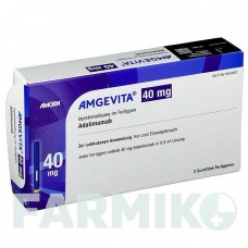 АМДЖЕВИТА (AMGEVITA) 40 мг/0,8 мл раствор 2 шт - Адалимумаб AMGEN