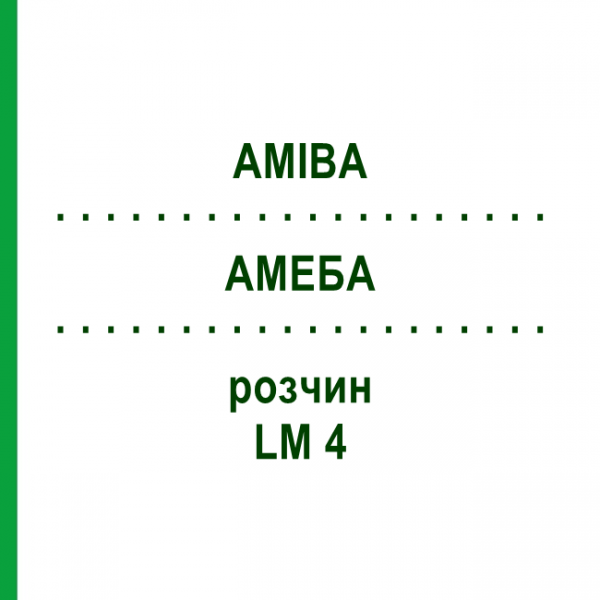 АМЕБА (AMIBA) LM 4 раствор 10 мл - Гомеопатия ARCANA DR.SEWERIN
