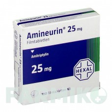 АМИНЕВРИН (AMINEURIN) 25 таблетки 100 шт - Амитриптилин HEXAL