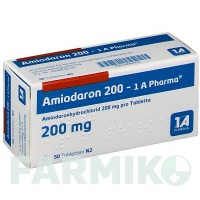 АМИОДАРОН (AMIODARON) 200 таблетки 50 шт - Амиодарон 1 A PHARMA