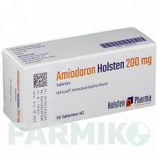 АМИОДАРОН (AMIODARON) 200 мг таблетки 50 шт - Амиодарон HOLSTEN PHARMA