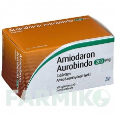 АМИОДАРОН (AMIODARON) 200 мг таблетки 100 шт - Амиодарон PUREN PHARMA