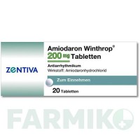 АМИОДАРОН (AMIODARON) 200 мг таблетки 20 шт - Амиодарон ZENTIVA
