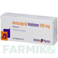 АМІСУЛЬПРИД (AMISULPRID) 100 мг таблетки 50 шт - Амісульприд HOLSTEN PHARMA