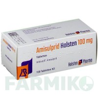АМИСУЛЬПРИД (AMISULPRID) 100 мг таблетки 100 шт - Амисульприд HOLSTEN PHARMA