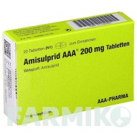 АМИСУЛЬПРИД (AMISULPRID) 200 мг таблетки 20 шт - Амисульприд AAA - PHARMA