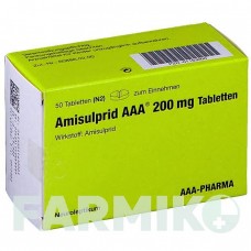 АМИСУЛЬПРИД (AMISULPRID) 200 мг таблетки 50 шт - Амисульприд AAA - PHARMA