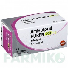АМИСУЛЬПРИД (AMISULPRID) 200 мг таблетки 20 шт - Амисульприд PUREN PHARMA