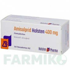 АМИСУЛЬПРИД (AMISULPRID) 400 мг таблетки 50 шт - Амисульприд HOLSTEN PHARMA