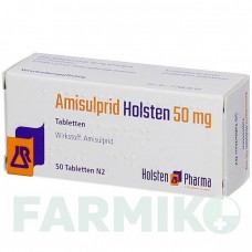 АМИСУЛЬПРИД (AMISULPRID) 50 мг таблетки 50 шт - Амисульприд HOLSTEN PHARMA