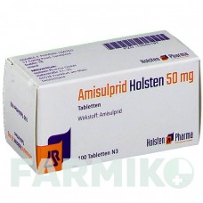 АМИСУЛЬПРИД (AMISULPRID) 50 мг таблетки 100 шт - Амисульприд HOLSTEN PHARMA
