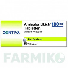 АМИСУЛЬПРИДЛИХ (AMISULPRIDLICH) 100 мг таблетки 50 шт - Амисульприд ZENTIVA