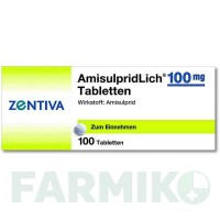 АМИСУЛЬПРИДЛИХ (AMISULPRIDLICH) 100 мг таблетки 100 шт - Амисульприд ZENTIVA