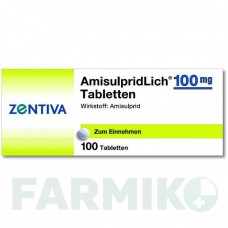АМИСУЛЬПРИДЛИХ (AMISULPRIDLICH) 100 мг таблетки 100 шт - Амисульприд ZENTIVA