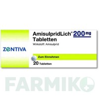 АМІСУЛЬПРИДЛІХ (AMISULPRIDLICH) 200 мг таблетки 20 шт - Амісульприд ZENTIVA