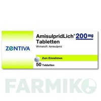 АМІСУЛЬПРИДЛІХ (AMISULPRIDLICH) 200 мг таблетки 50 шт - Амісульприд ZENTIVA