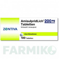 АМИСУЛЬПРИДЛИХ (AMISULPRIDLICH) 200 мг таблетки 100 шт - Амисульприд ZENTIVA