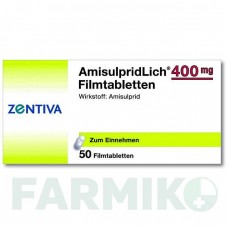 АМИСУЛЬПРИДЛИХ (AMISULPRIDLICH) 400 мг таблетки 50 шт - Амисульприд ZENTIVA