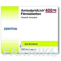 АМІСУЛЬПРИДЛІХ (AMISULPRIDLICH) 400 мг таблетки 100 шт - Амісульприд ZENTIVA