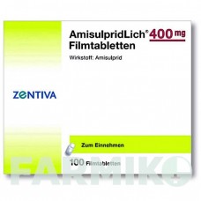АМИСУЛЬПРИДЛИХ (AMISULPRIDLICH) 400 мг таблетки 100 шт - Амисульприд ZENTIVA