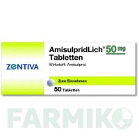 АМІСУЛЬПРИДЛІХ (AMISULPRIDLICH) 50 мг таблетки 50 шт - Амісульприд ZENTIVA