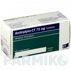 АМИТРИПТИЛИН (AMITRIPTYLIN) 75 мг таблетки 100 шт - Амитриптилин ABZ PHARMA