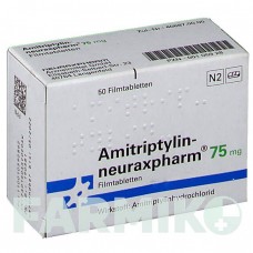 АМИТРИПТИЛИН (AMITRIPTYLIN) 75 мг таблетки 50 шт - Амитриптилин NEURAXPHARM