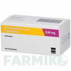 АМИТРИПТИЛИН (AMITRIPTYLIN) 8,84 мг таблетки 100 шт - Амитриптилин MICRO LABS